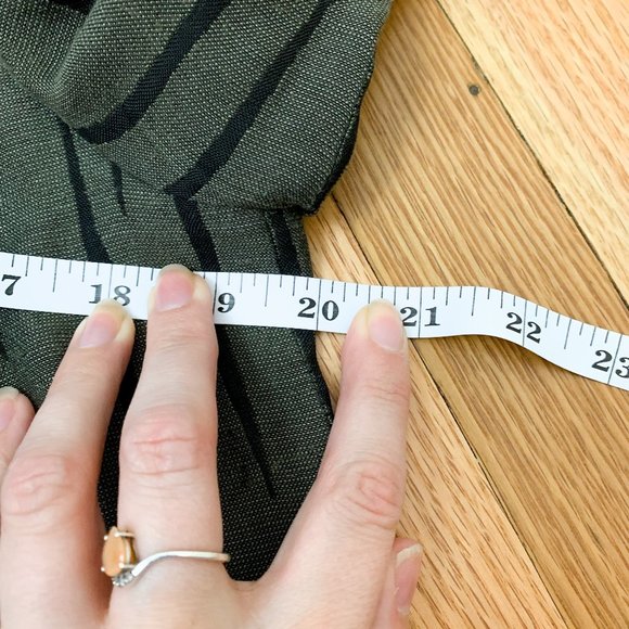 Tamotsu Vintage Blazer Gray and Black, Corporate Goth, Linen Blend, Size 10 - Picture 5 of 10